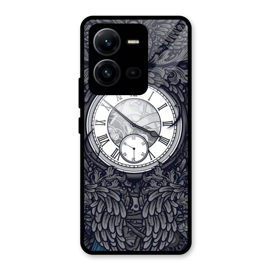 Wall Clock Glass Back Case for Vivo V25
