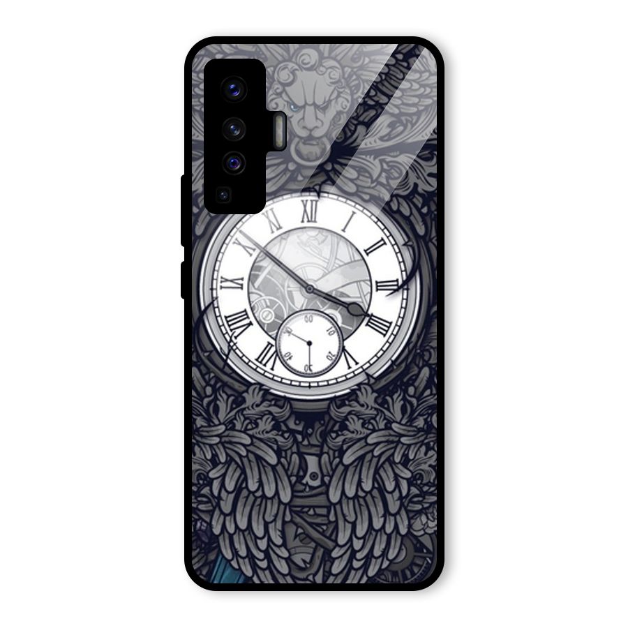 Wall Clock Glass Back Case for Vivo X50