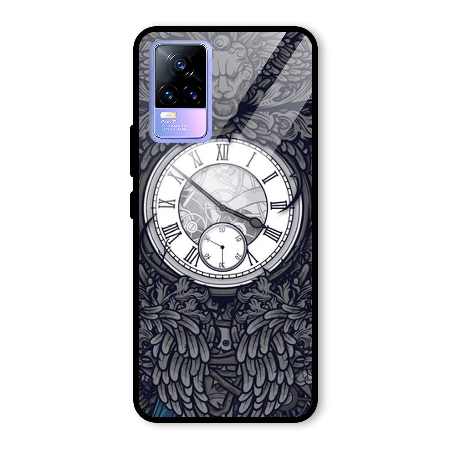 Wall Clock Glass Back Case for Vivo Y73