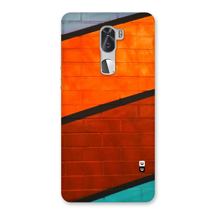 Wall Diagonal Stripes Back Case for Coolpad Cool 1