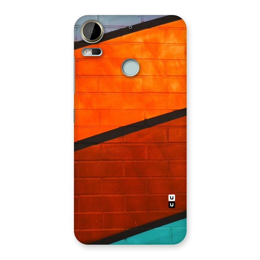 Wall Diagonal Stripes Back Case for Desire 10 Pro