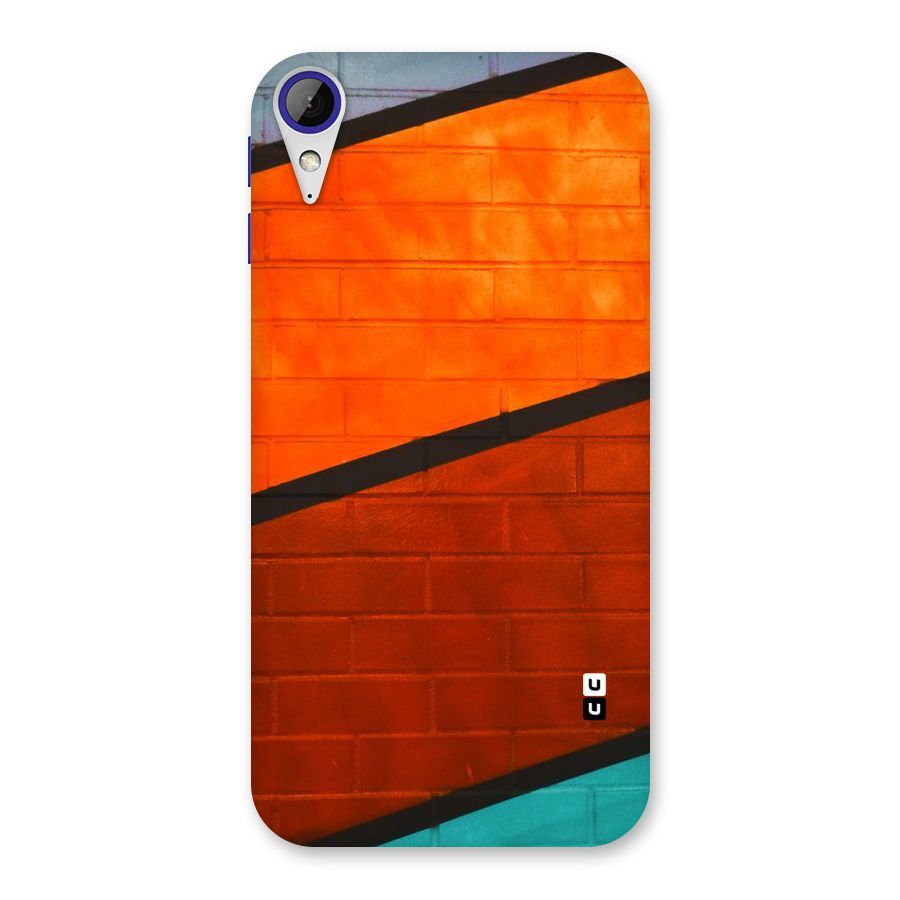 Wall Diagonal Stripes Back Case for Desire 830
