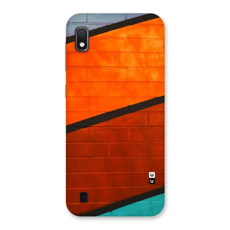 Wall Diagonal Stripes Back Case for Galaxy A10