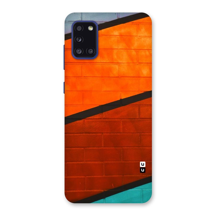 Wall Diagonal Stripes Back Case for Galaxy A31