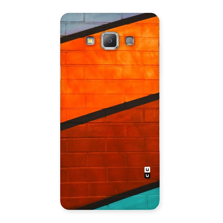 Wall Diagonal Stripes Back Case for Galaxy A7