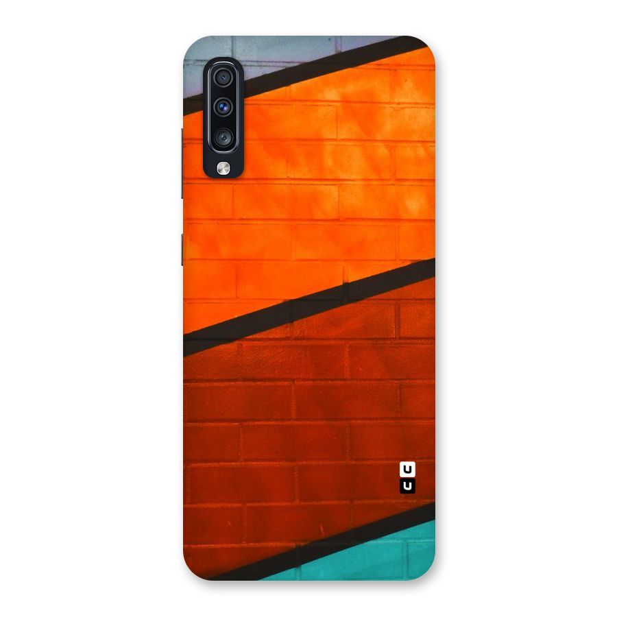 Wall Diagonal Stripes Back Case for Galaxy A70