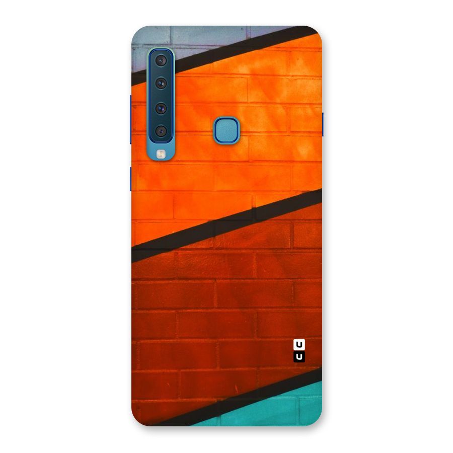 Wall Diagonal Stripes Back Case for Galaxy A9 (2018)
