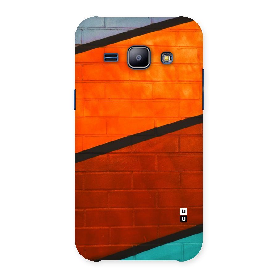 Wall Diagonal Stripes Back Case for Galaxy J1