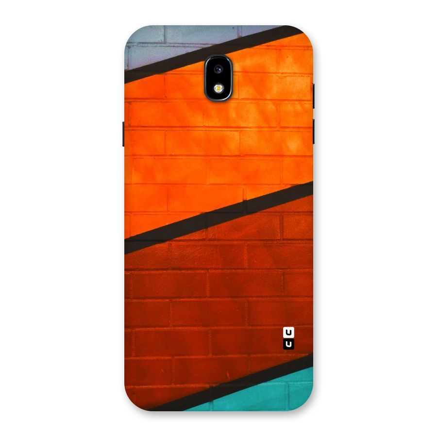 Wall Diagonal Stripes Back Case for Galaxy J7 Pro