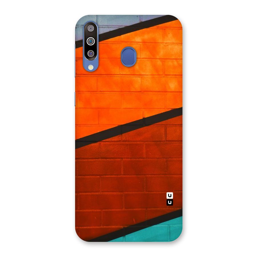 Wall Diagonal Stripes Back Case for Galaxy M30