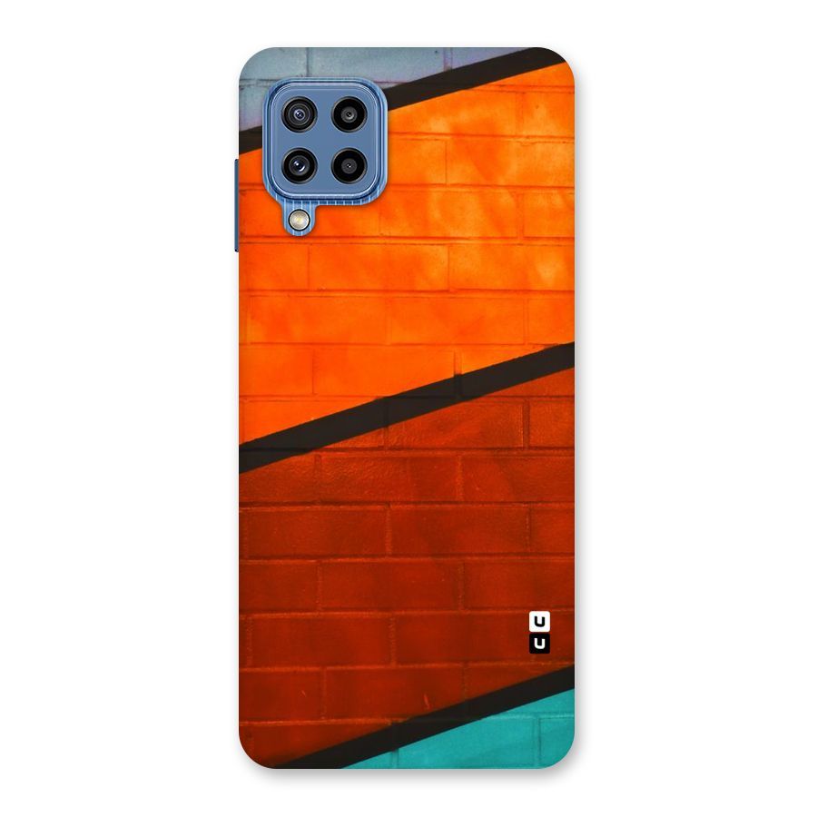 Wall Diagonal Stripes Back Case for Galaxy M32