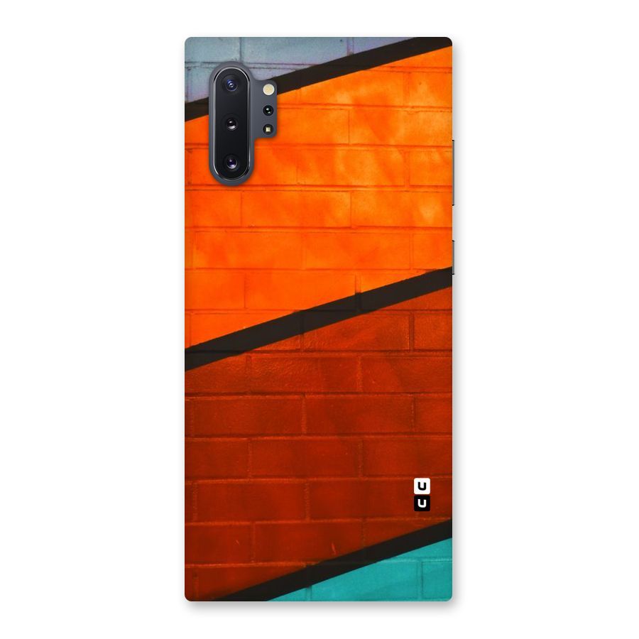 Wall Diagonal Stripes Back Case for Galaxy Note 10 Plus