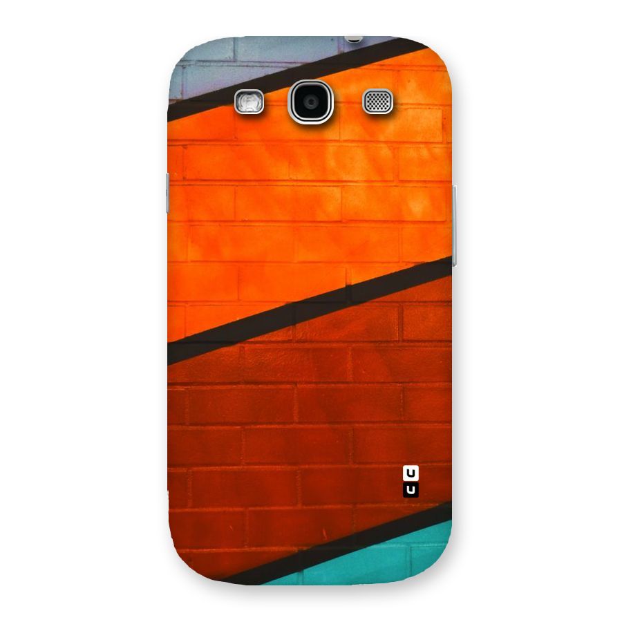 Wall Diagonal Stripes Back Case for Galaxy S3