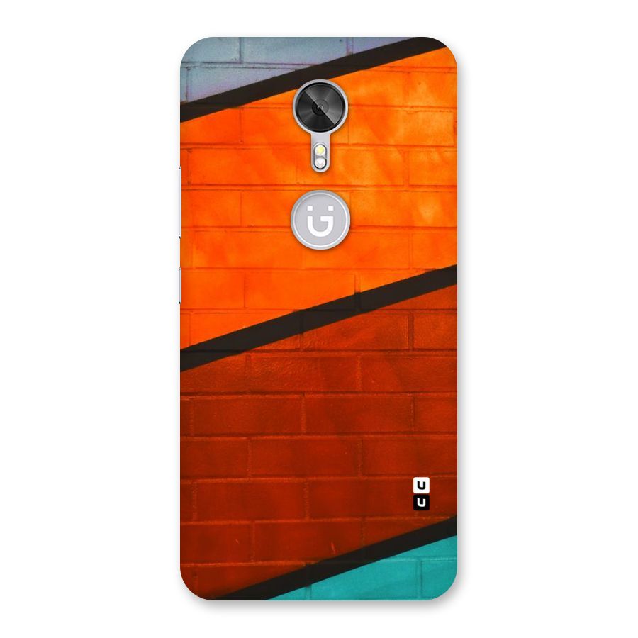 Wall Diagonal Stripes Back Case for Gionee A1