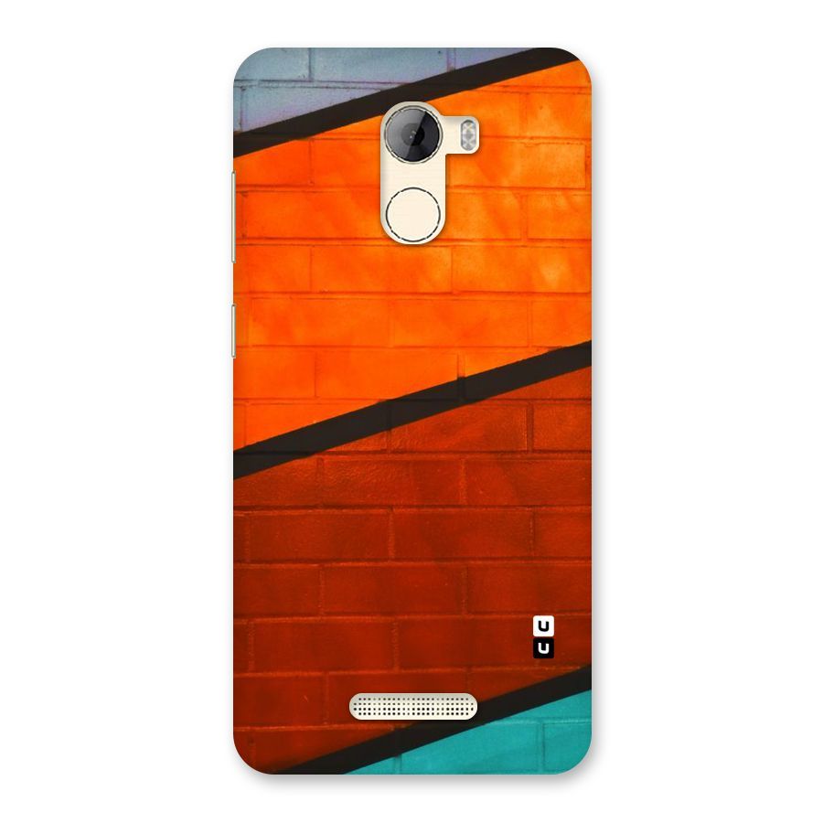 Wall Diagonal Stripes Back Case for Gionee A1 LIte