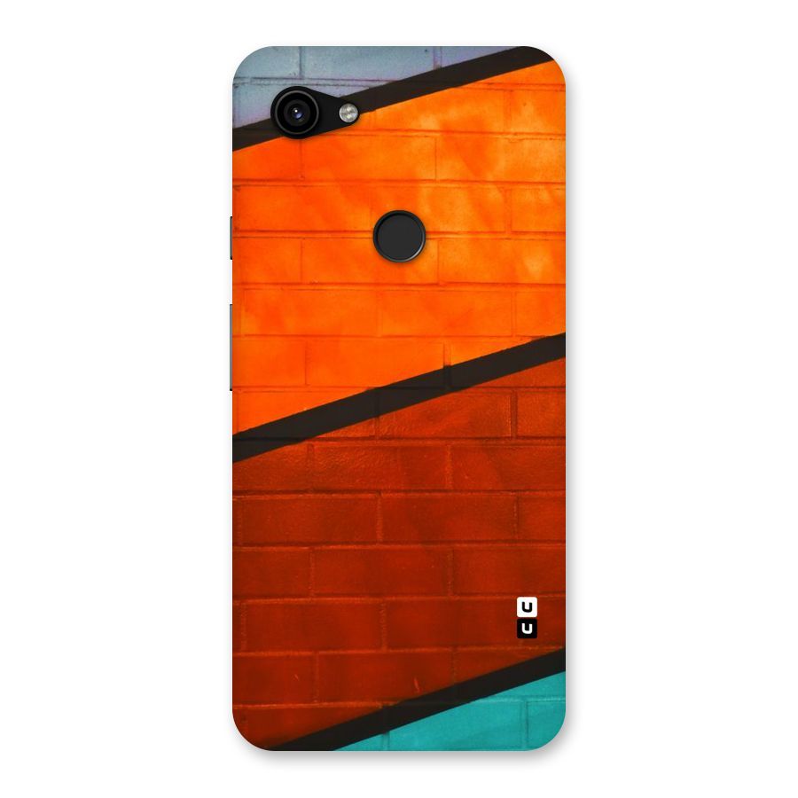 Wall Diagonal Stripes Back Case for Google Pixel 3a XL