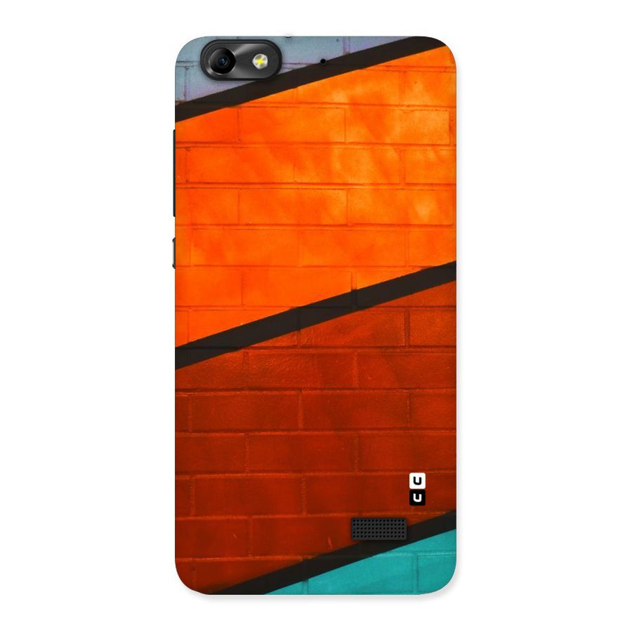 Wall Diagonal Stripes Back Case for Honor 4C