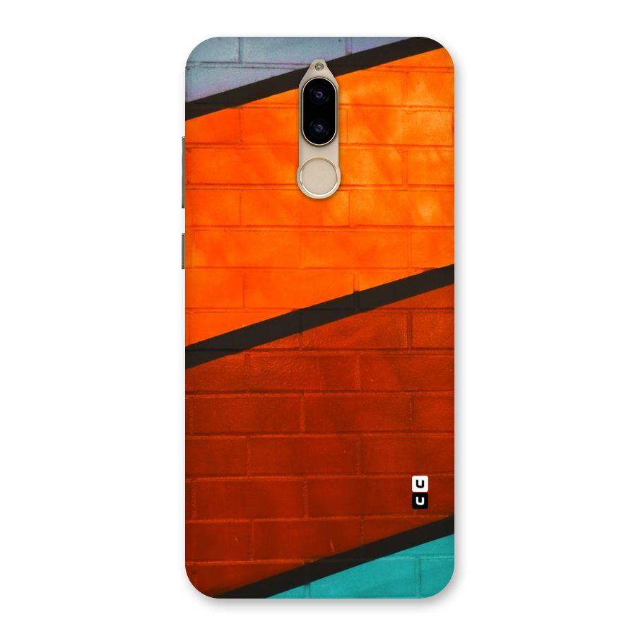 Wall Diagonal Stripes Back Case for Honor 9i
