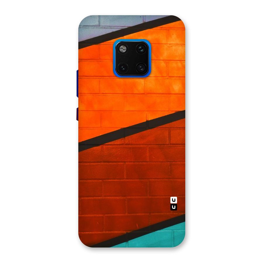 Wall Diagonal Stripes Back Case for Huawei Mate 20 Pro