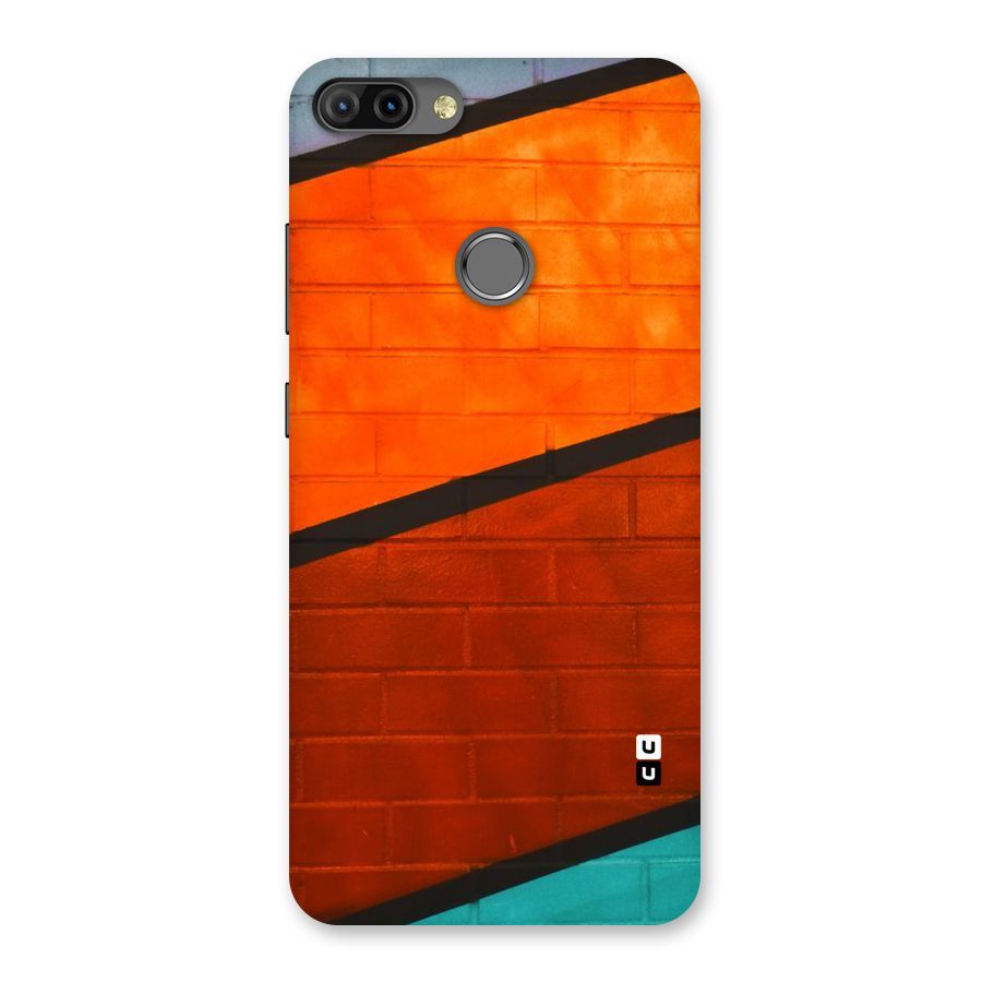 Wall Diagonal Stripes Back Case for Infinix Hot 6 Pro