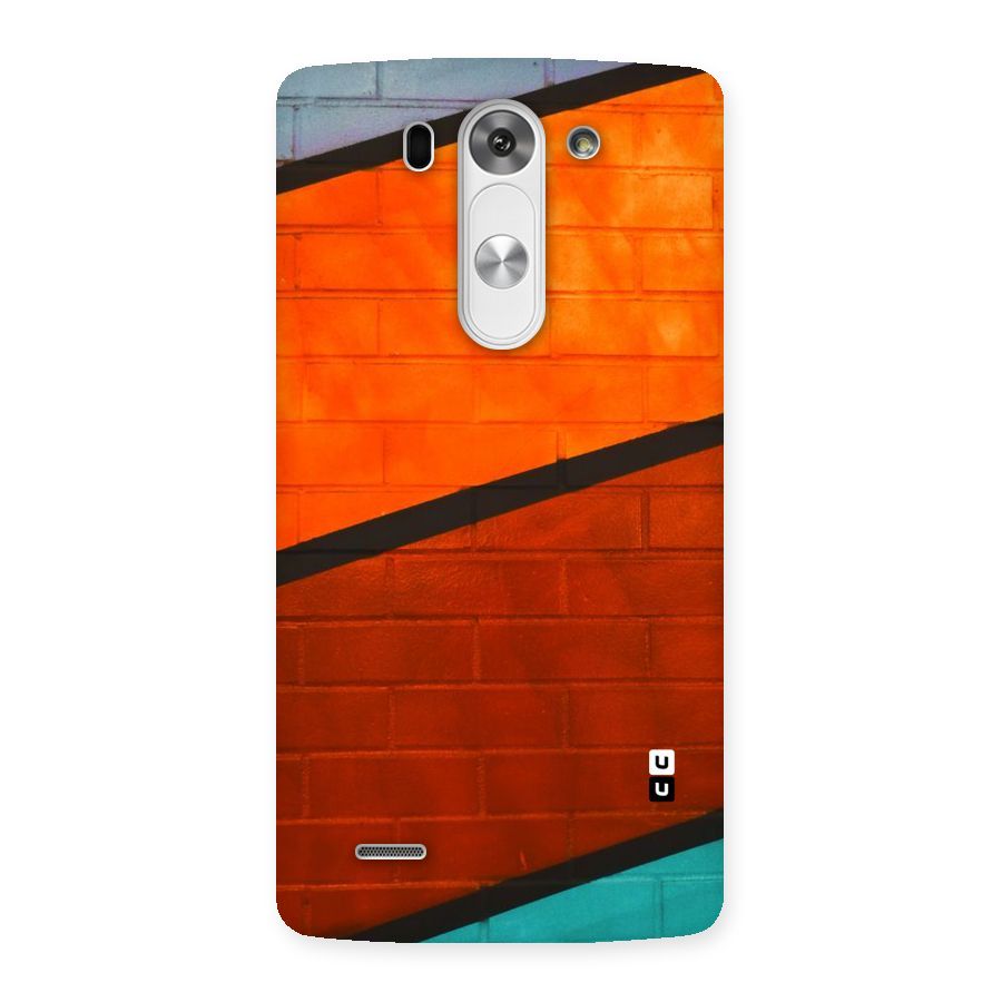 Wall Diagonal Stripes Back Case for LG G3 Beat