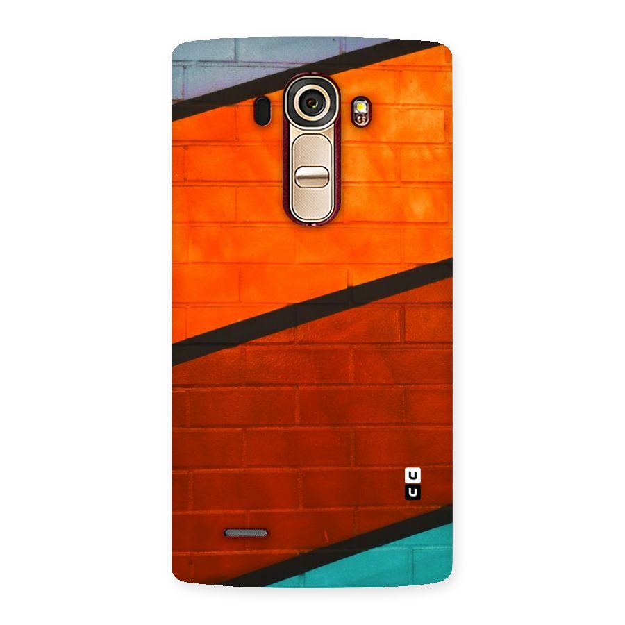 Wall Diagonal Stripes Back Case for LG G4