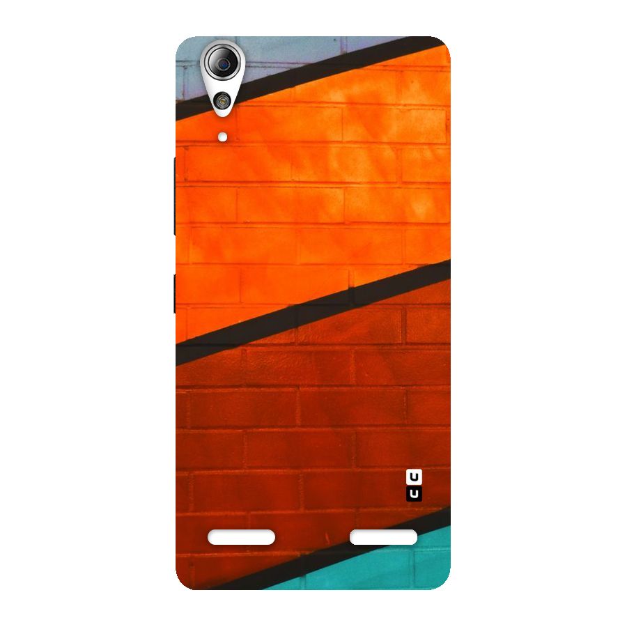 Wall Diagonal Stripes Back Case for Lenovo A6000 Plus