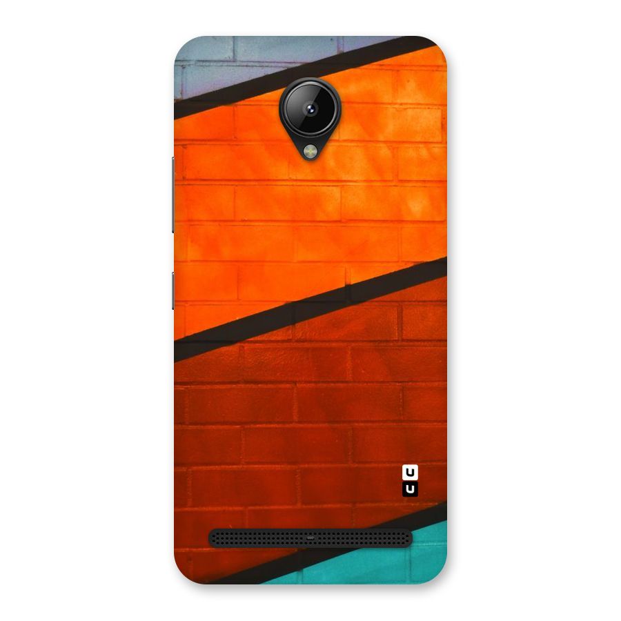 Wall Diagonal Stripes Back Case for Lenovo C2