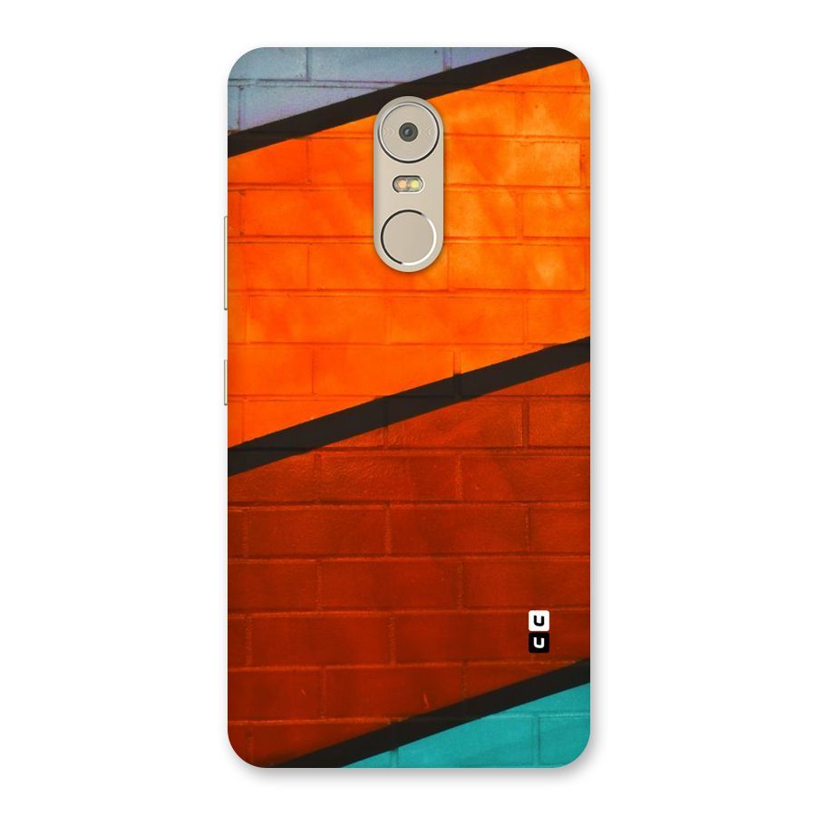 Wall Diagonal Stripes Back Case for Lenovo K6 Note