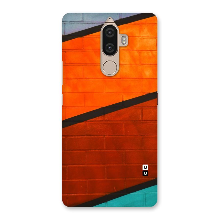 Wall Diagonal Stripes Back Case for Lenovo K8 Note