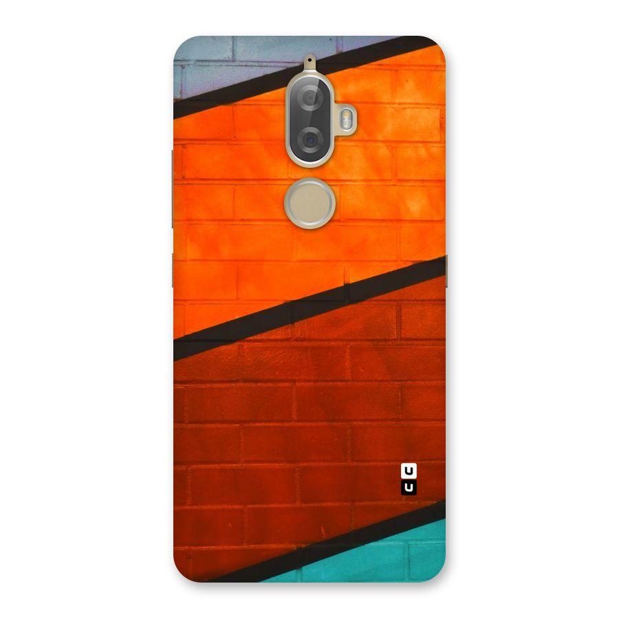 Wall Diagonal Stripes Back Case for Lenovo K8 Plus