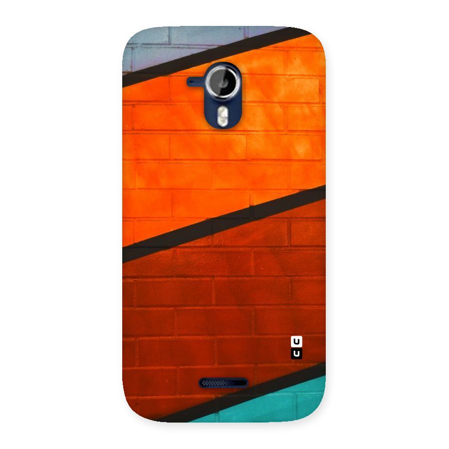 Wall Diagonal Stripes Back Case for Micromax Canvas Magnus A117