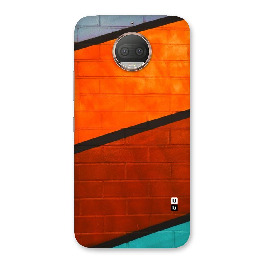 Wall Diagonal Stripes Back Case for Moto G5s Plus