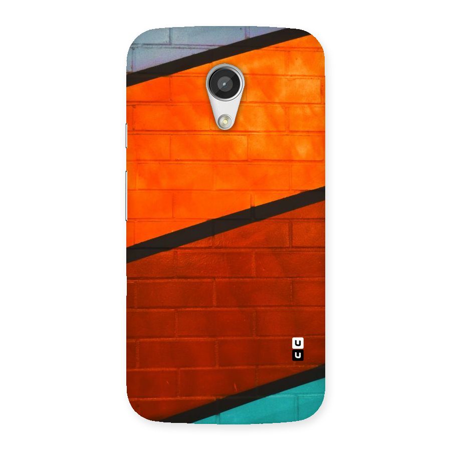 Wall Diagonal Stripes Back Case for Moto G 2nd Gen