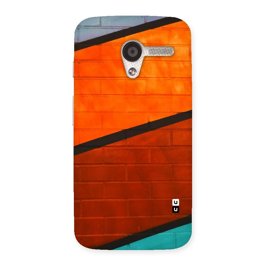 Wall Diagonal Stripes Back Case for Moto X