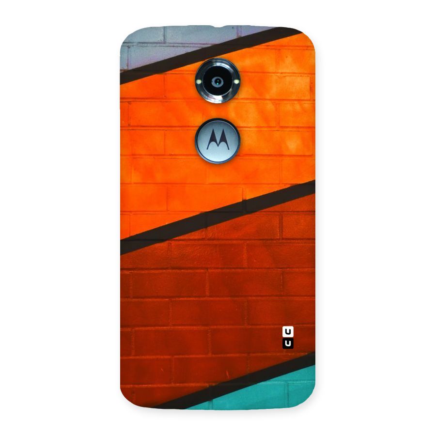 Wall Diagonal Stripes Back Case for Moto X 2nd Gen