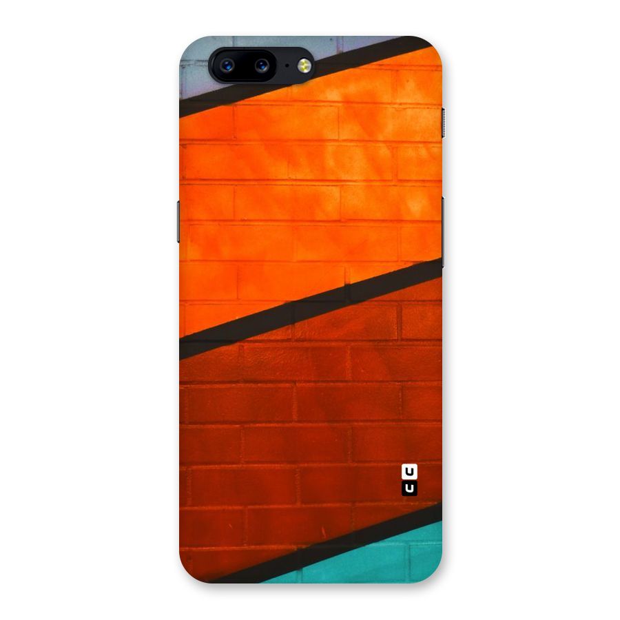 Wall Diagonal Stripes Back Case for OnePlus 5