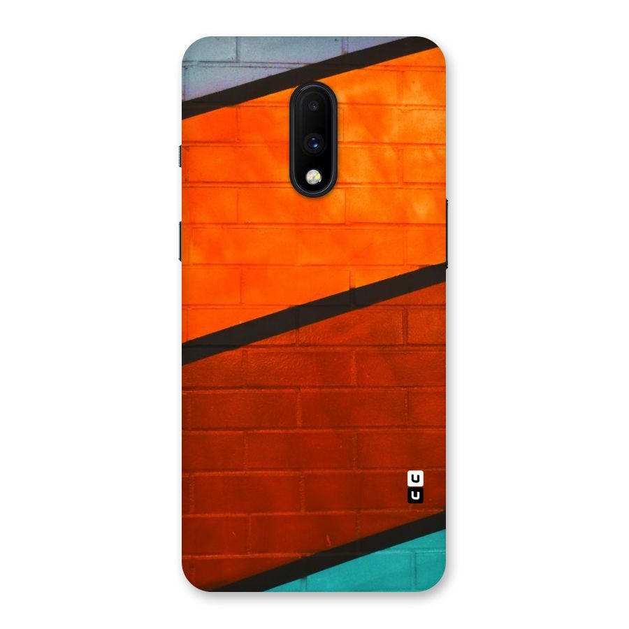 Wall Diagonal Stripes Back Case for OnePlus 7
