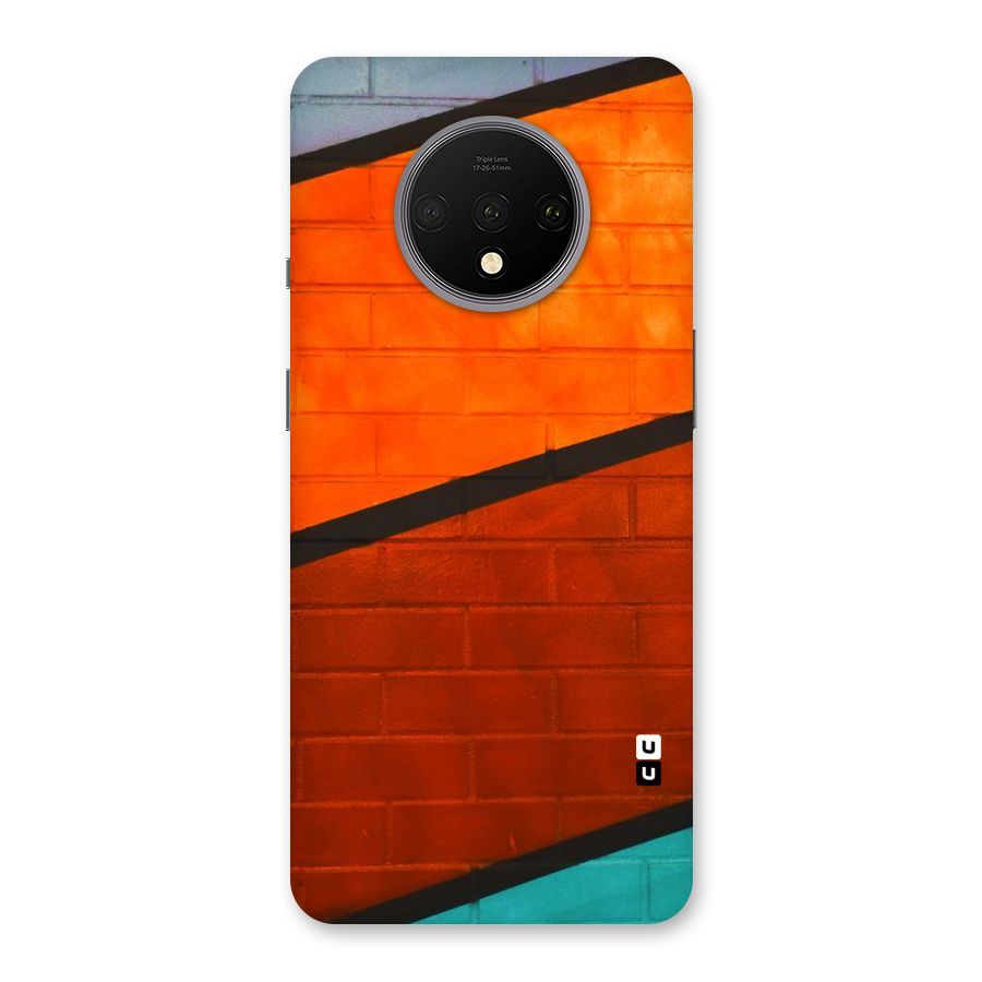 Wall Diagonal Stripes Back Case for OnePlus 7T