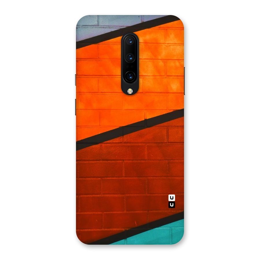 Wall Diagonal Stripes Back Case for OnePlus 7 Pro