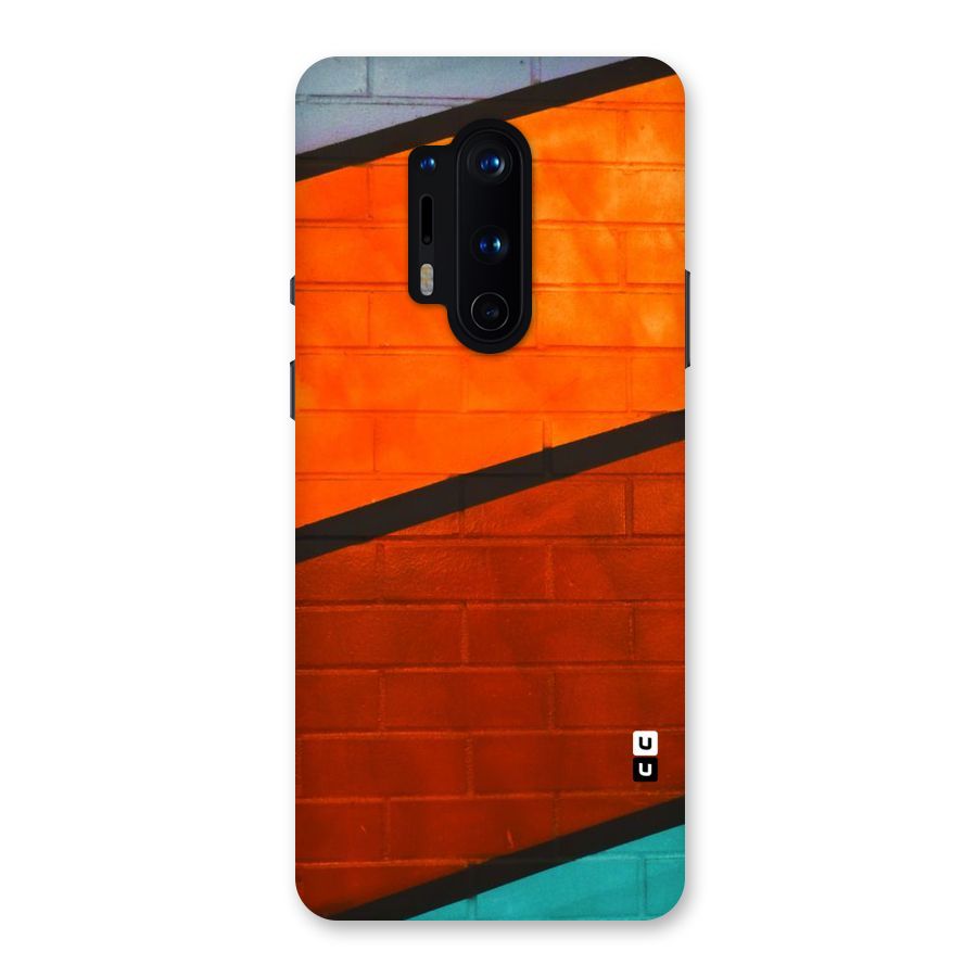 Wall Diagonal Stripes Back Case for OnePlus 8 Pro