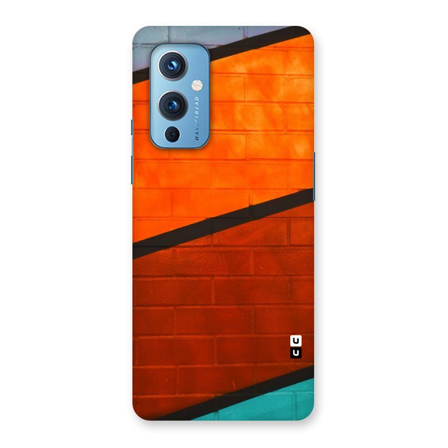 Wall Diagonal Stripes Back Case for OnePlus 9