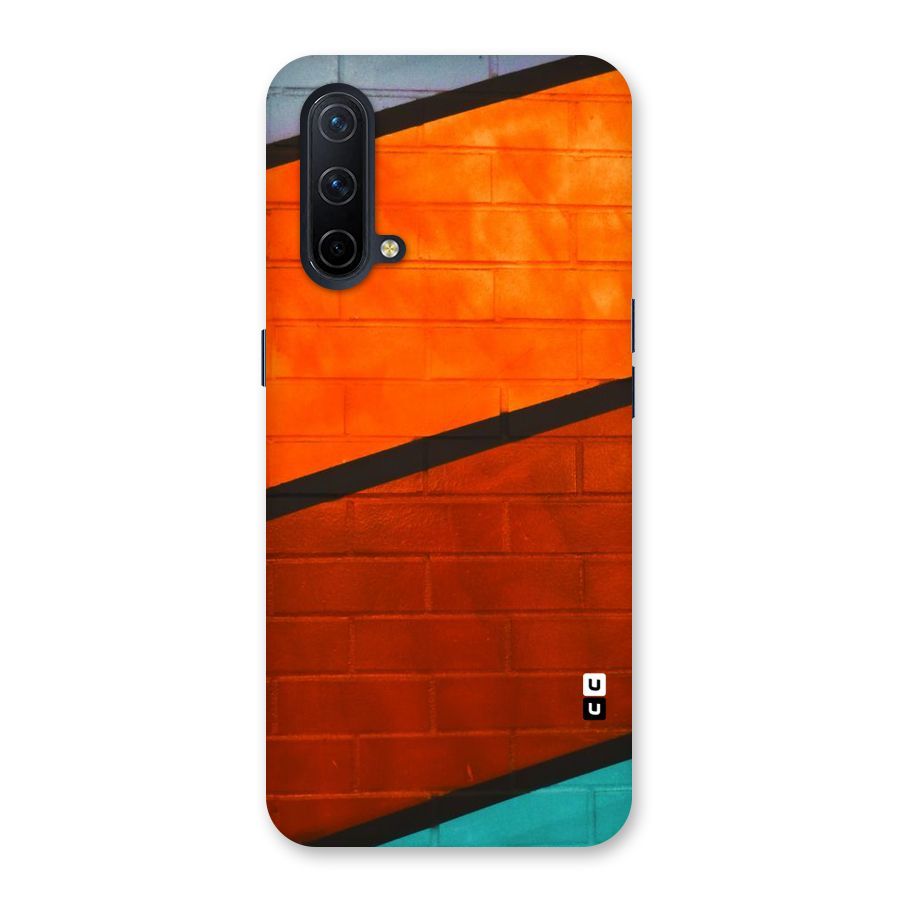 Wall Diagonal Stripes Back Case for OnePlus Nord CE 5G