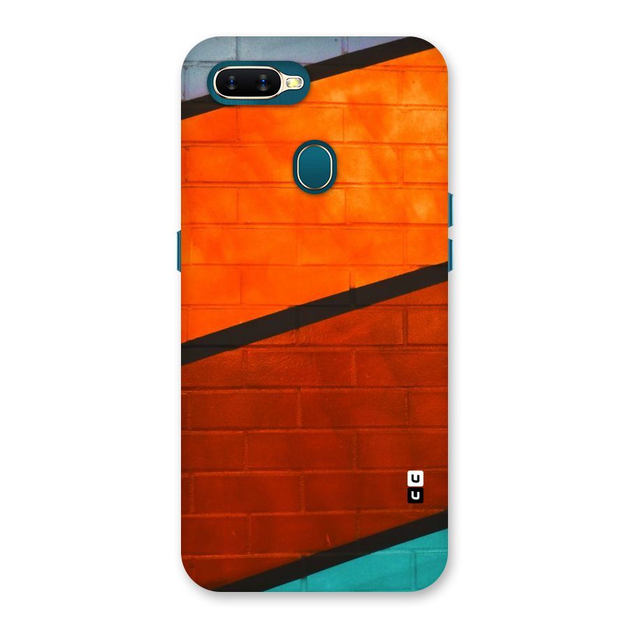 Wall Diagonal Stripes Back Case for Oppo A11k