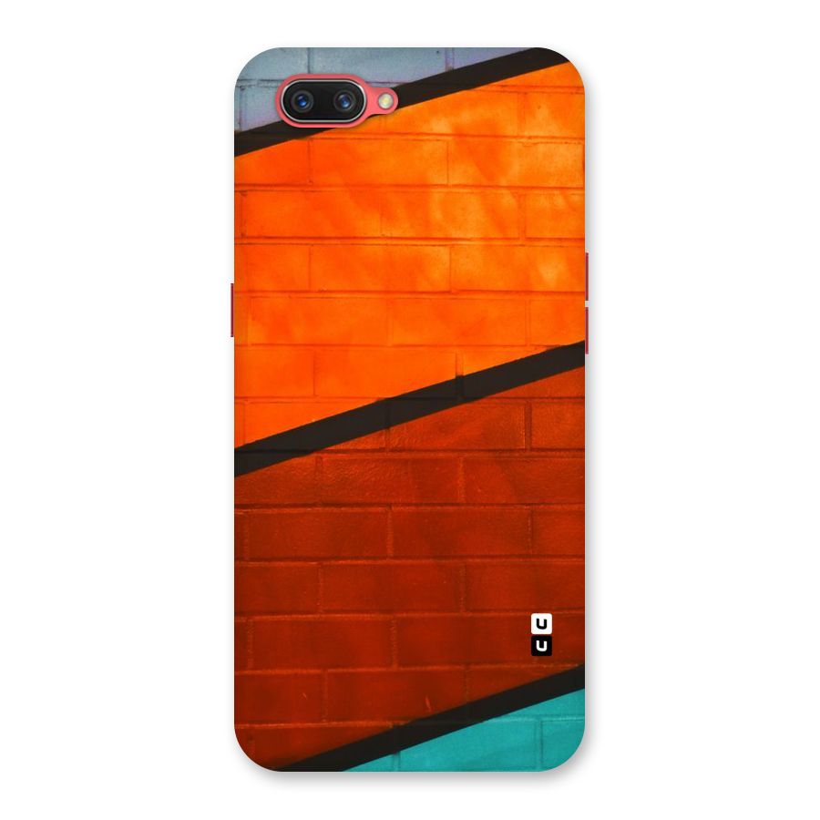 Wall Diagonal Stripes Back Case for Oppo A3s
