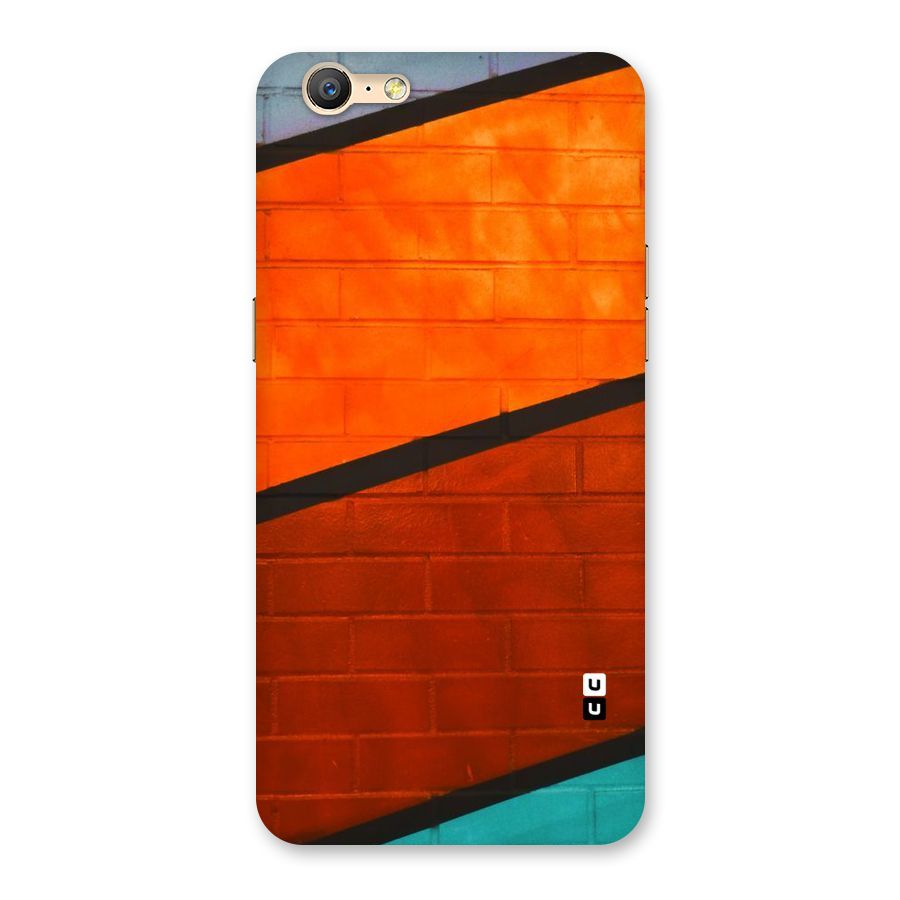Wall Diagonal Stripes Back Case for Oppo A57