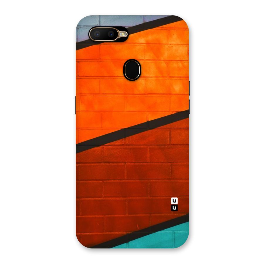 Wall Diagonal Stripes Back Case for Oppo A5s