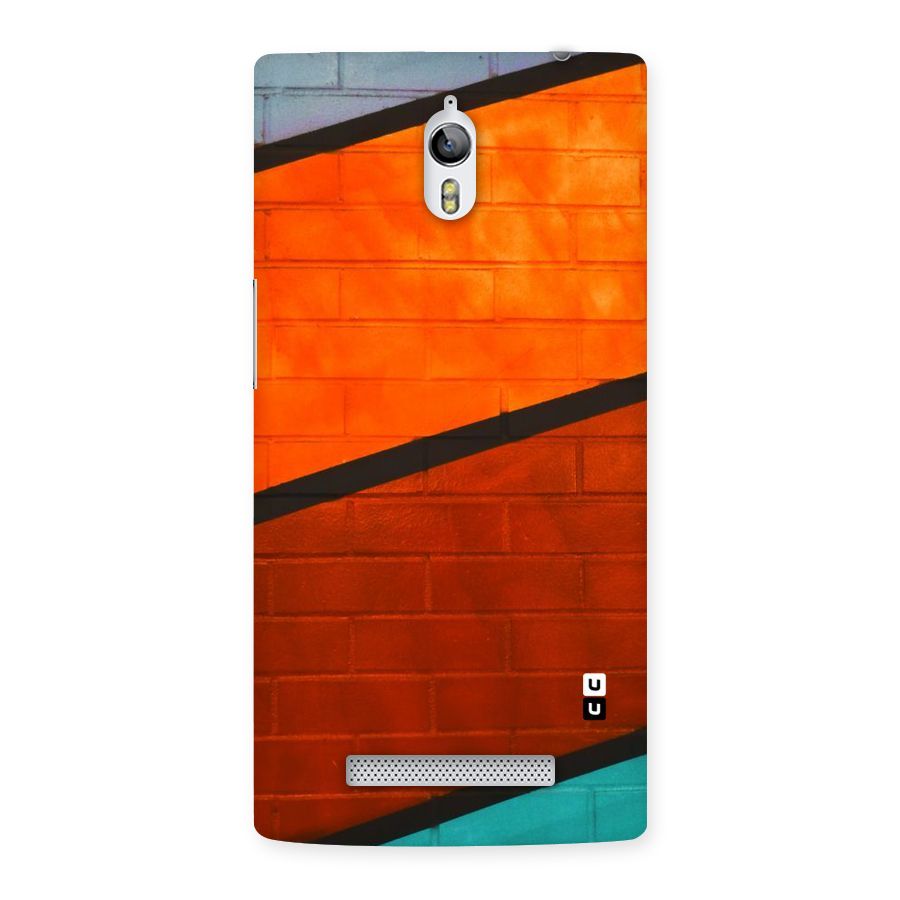 Wall Diagonal Stripes Back Case for Oppo Find 7