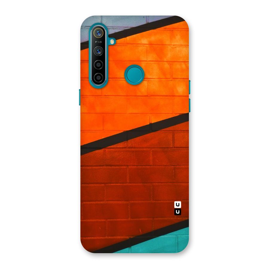 Wall Diagonal Stripes Back Case for Realme 5i
