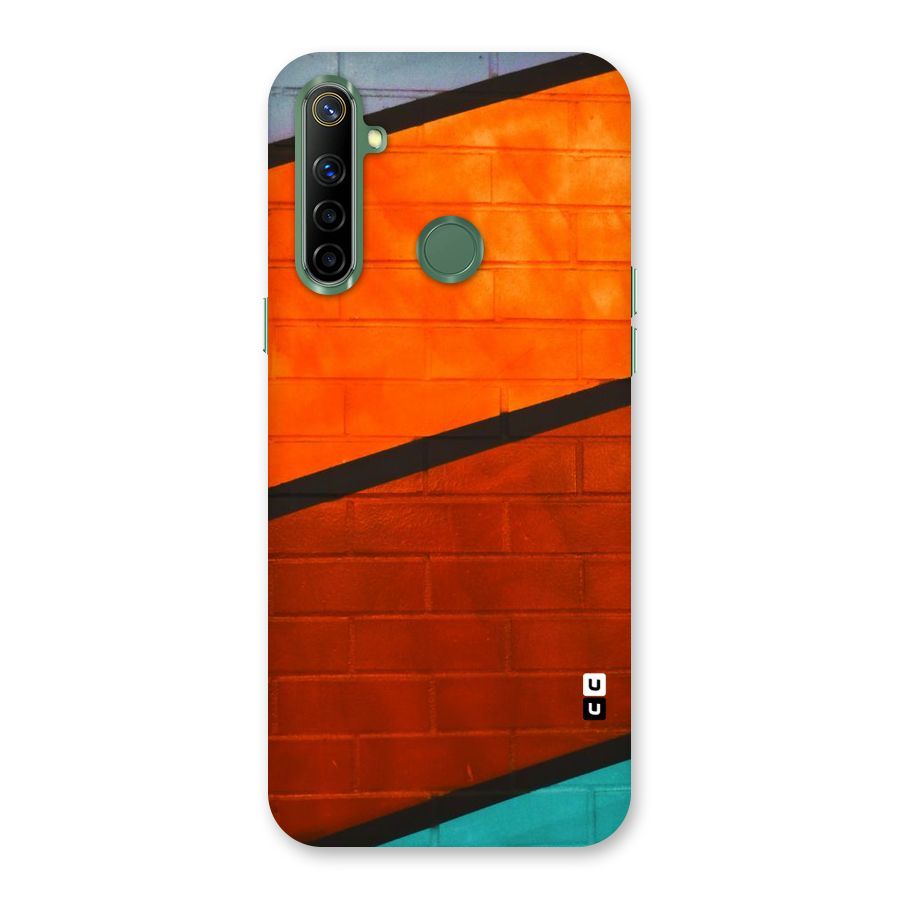 Wall Diagonal Stripes Back Case for Realme Narzo 10